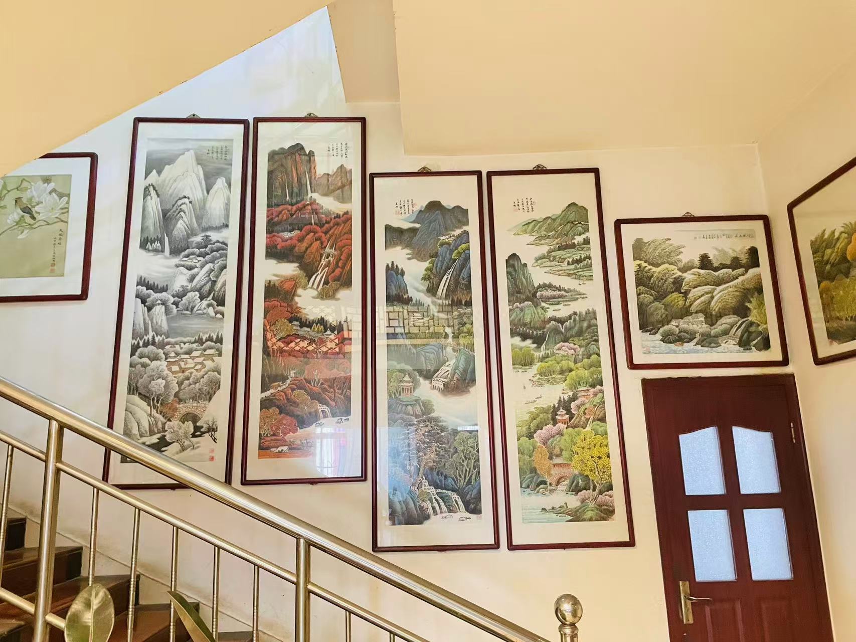 手工装裱字画展示