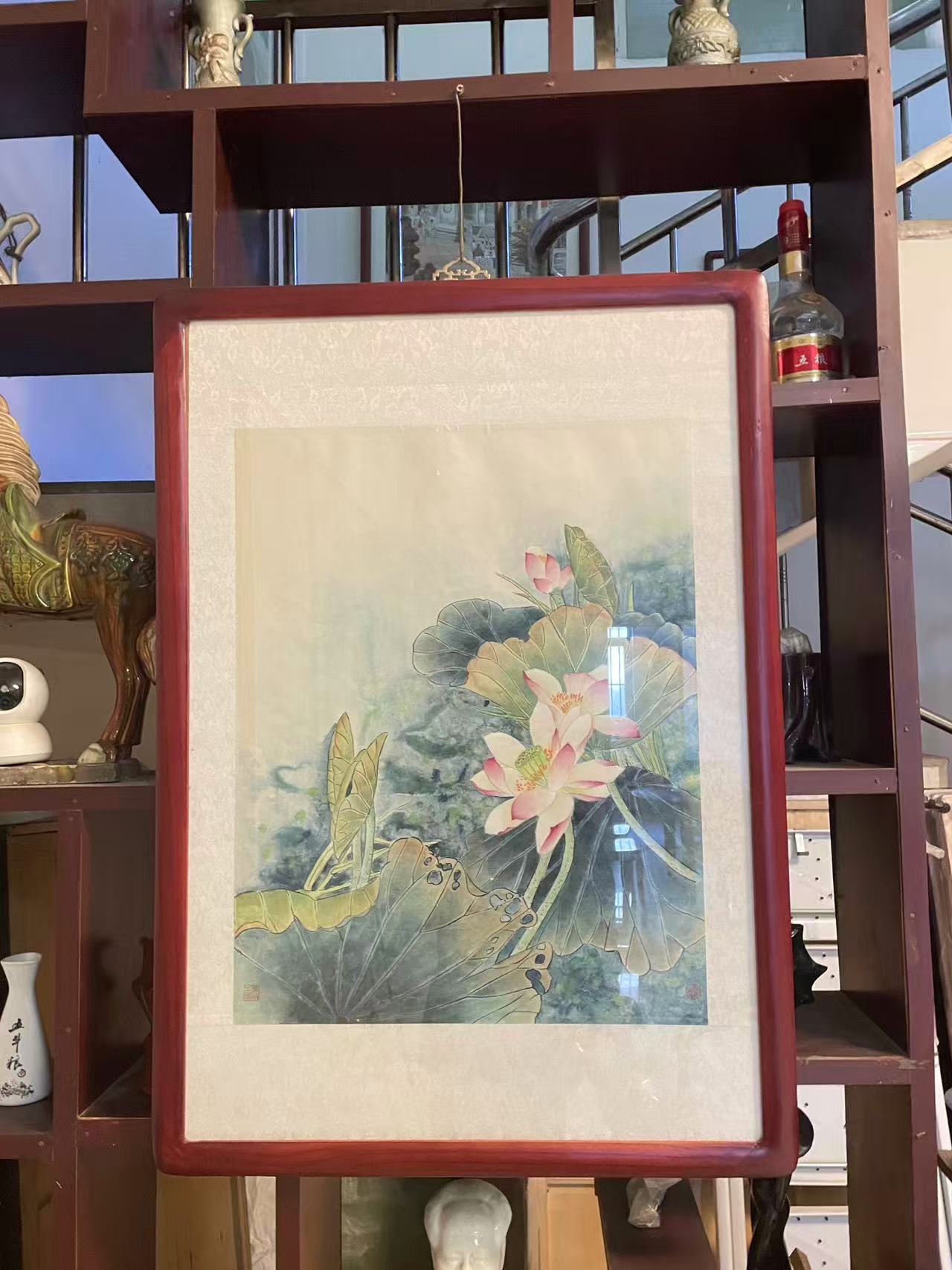 手工装裱字画展示